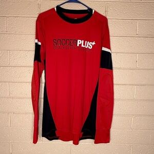 Challenger teamwear Red Soccer Plus Goalkeeper Jersey size AL